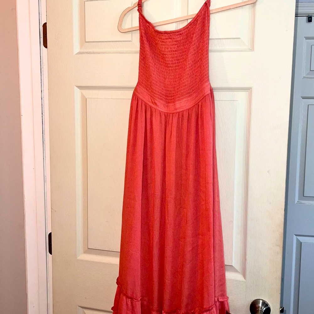 R.Vivimos sexy bohemian maxi dress